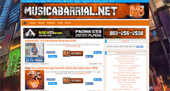 Desktop Screenshot of musicabarrial.net